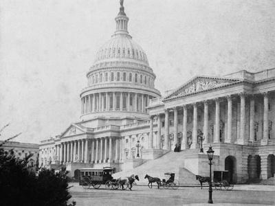 Art Print Home Decor Wall Art Poster G Capitol Hill Building In The Morning